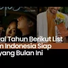 Awal Tahun Berikut List Film Indonesia Siap Tayang Bulan Ini
